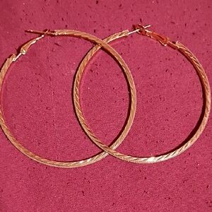 Elegant Gold Hoop Earrings